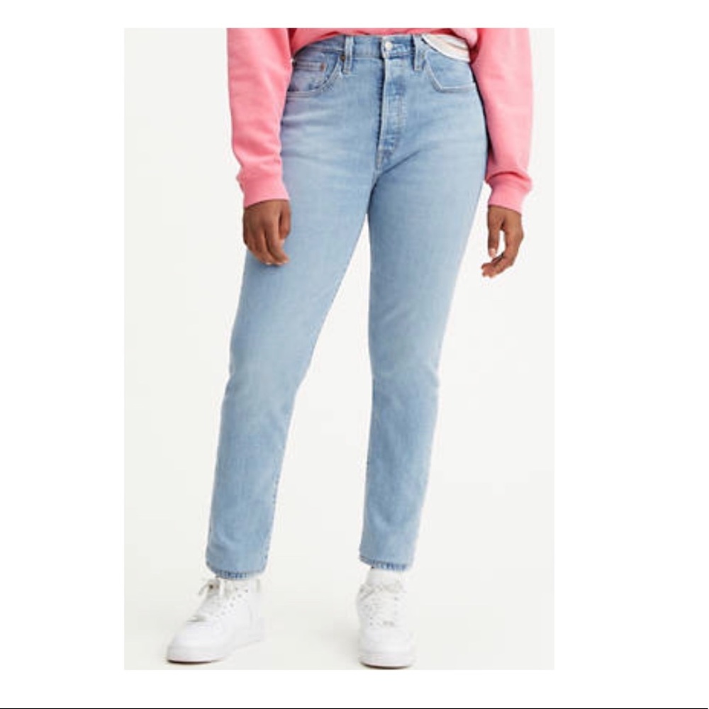 501 Stretch Skinny Women's Jeans in Tango Light